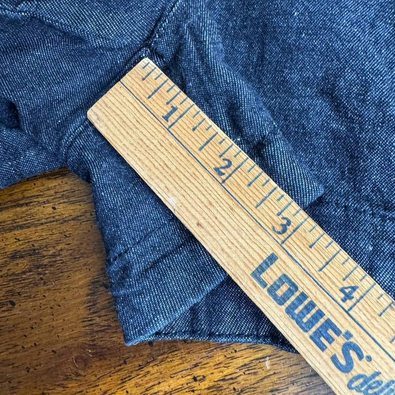 Rewind Size XS One Shoulder Romper Lace Trim Ruched Waist Denim Shorts - Image 12