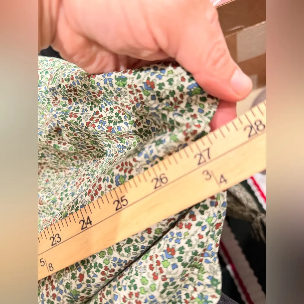 DÔEN Opal dress with a green and red floral print bohemian dress , romantic Size XS - Image 10