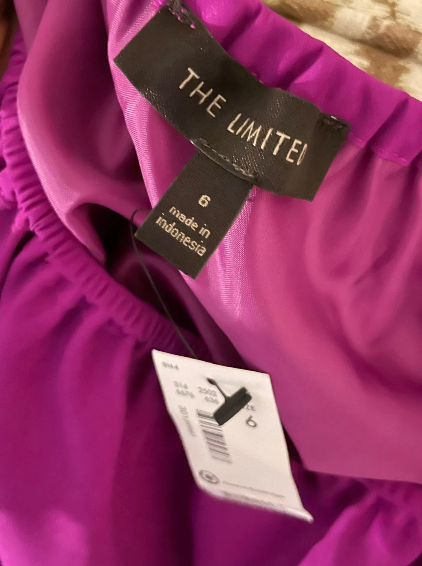 Purple One Shoulder Dress - Image 5