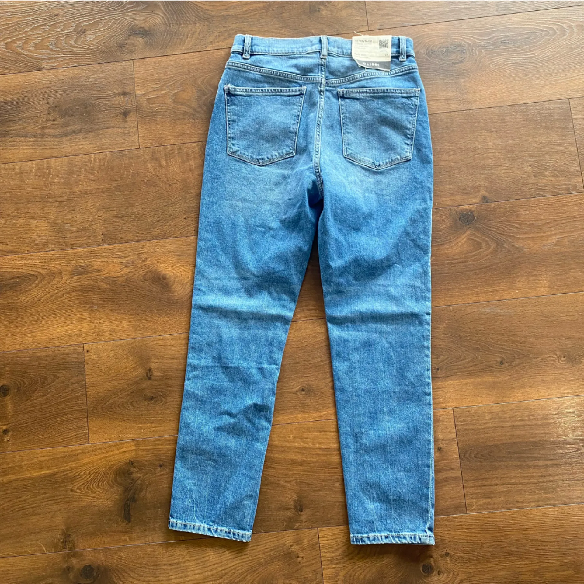 DL1961 Bella Slim High-Rise Vintage Canal Ankle Jeans | Size 27 | New! - Image 2