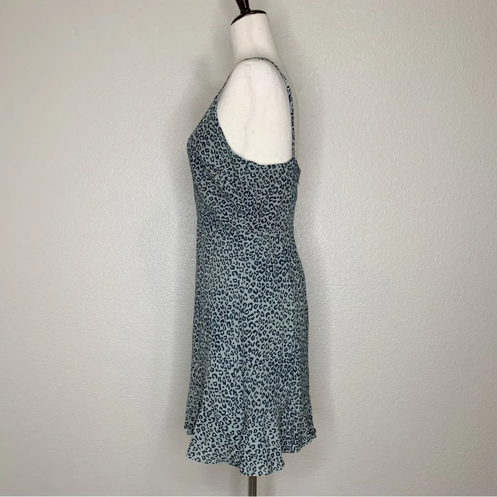 Sage and Teal Animal Print Dress - Image 5
