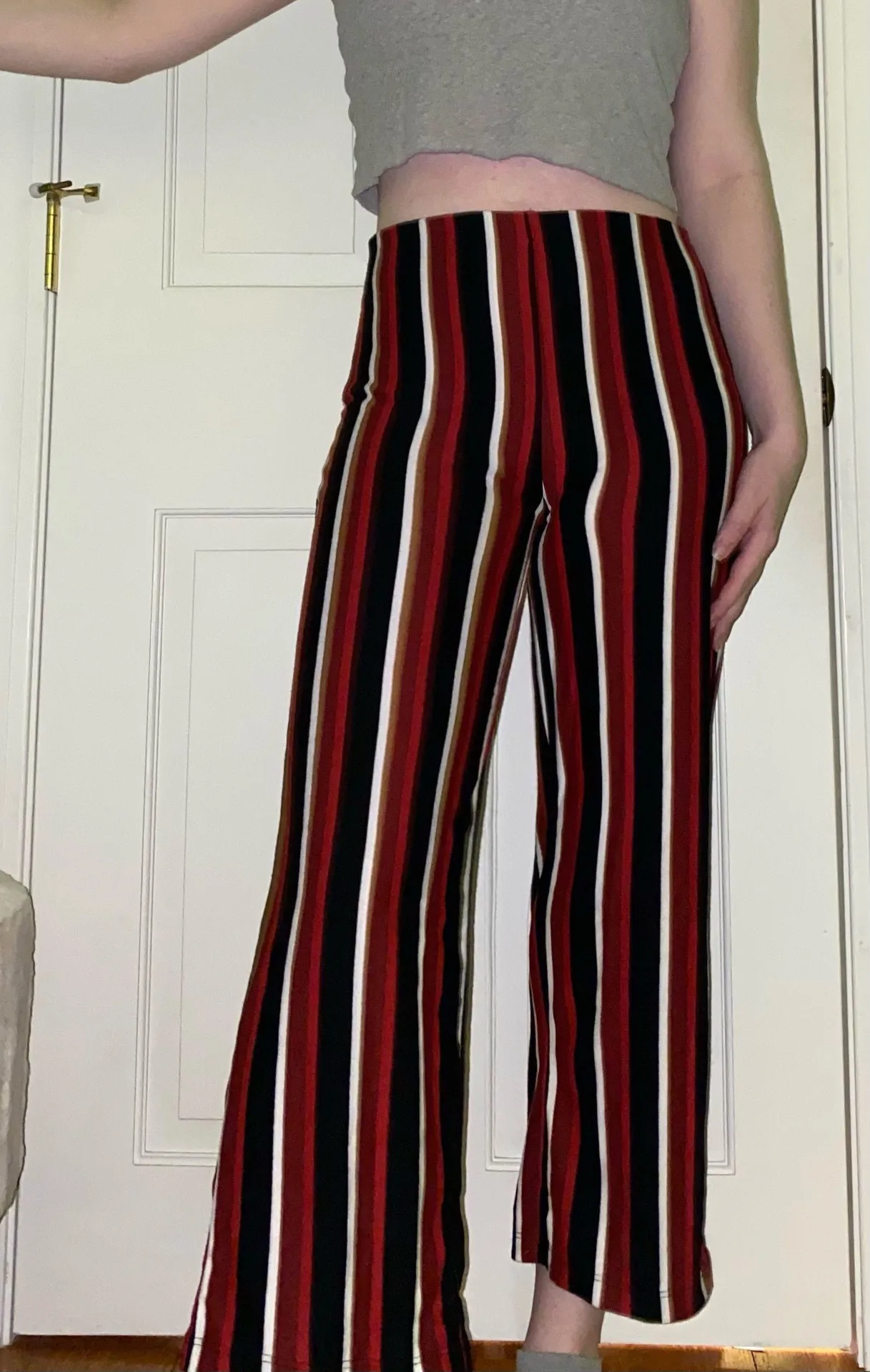 Striped 70s Pants - Image 2