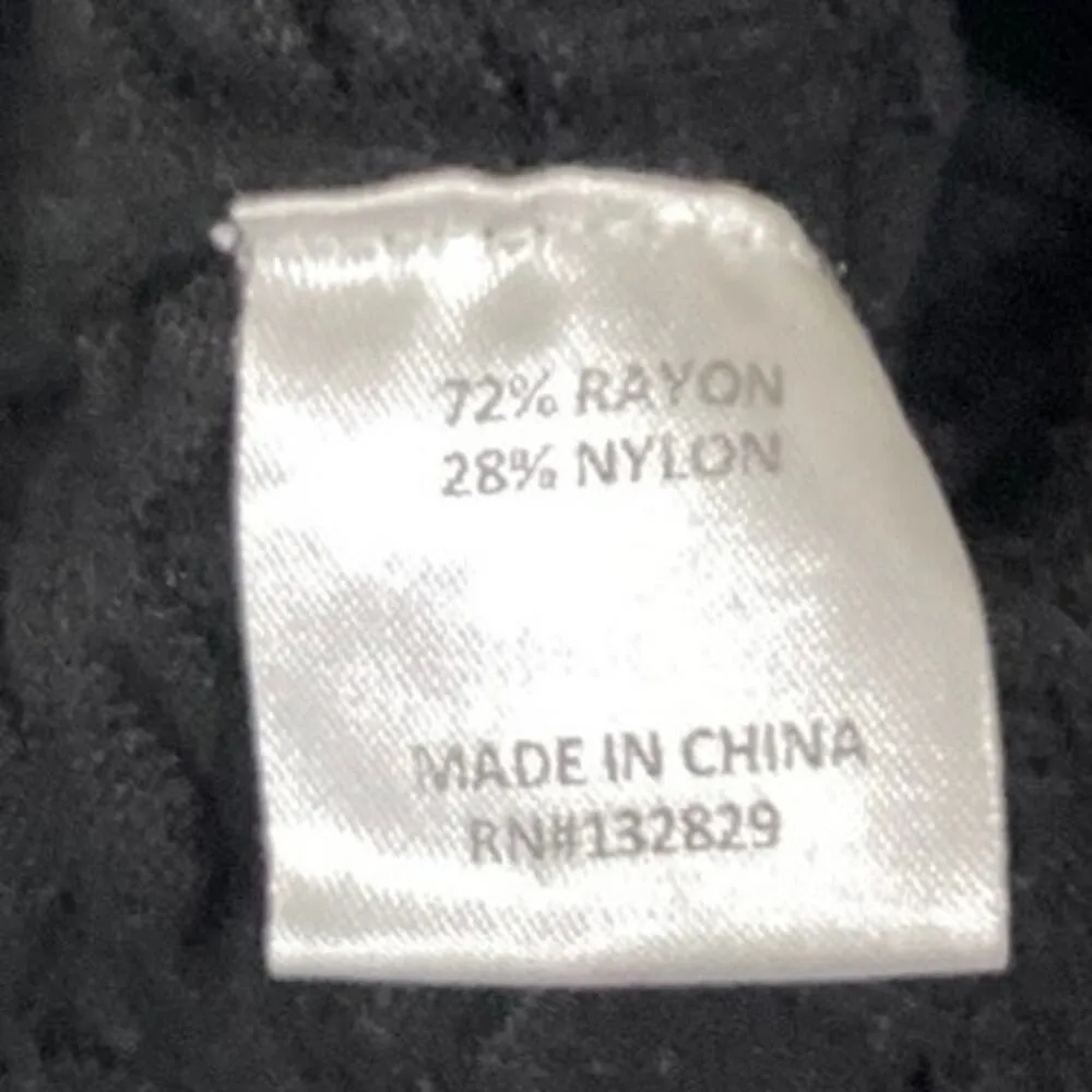 Revolve Tularosa Black High Rise Bloomer Ruffle Knitted Crochet Mini Shorts Sz S - Image 5