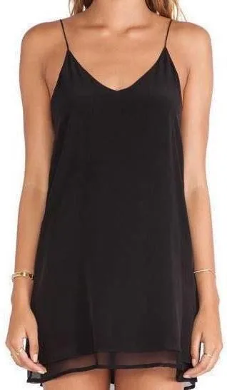 May. tangled mini silk dress - Image 2