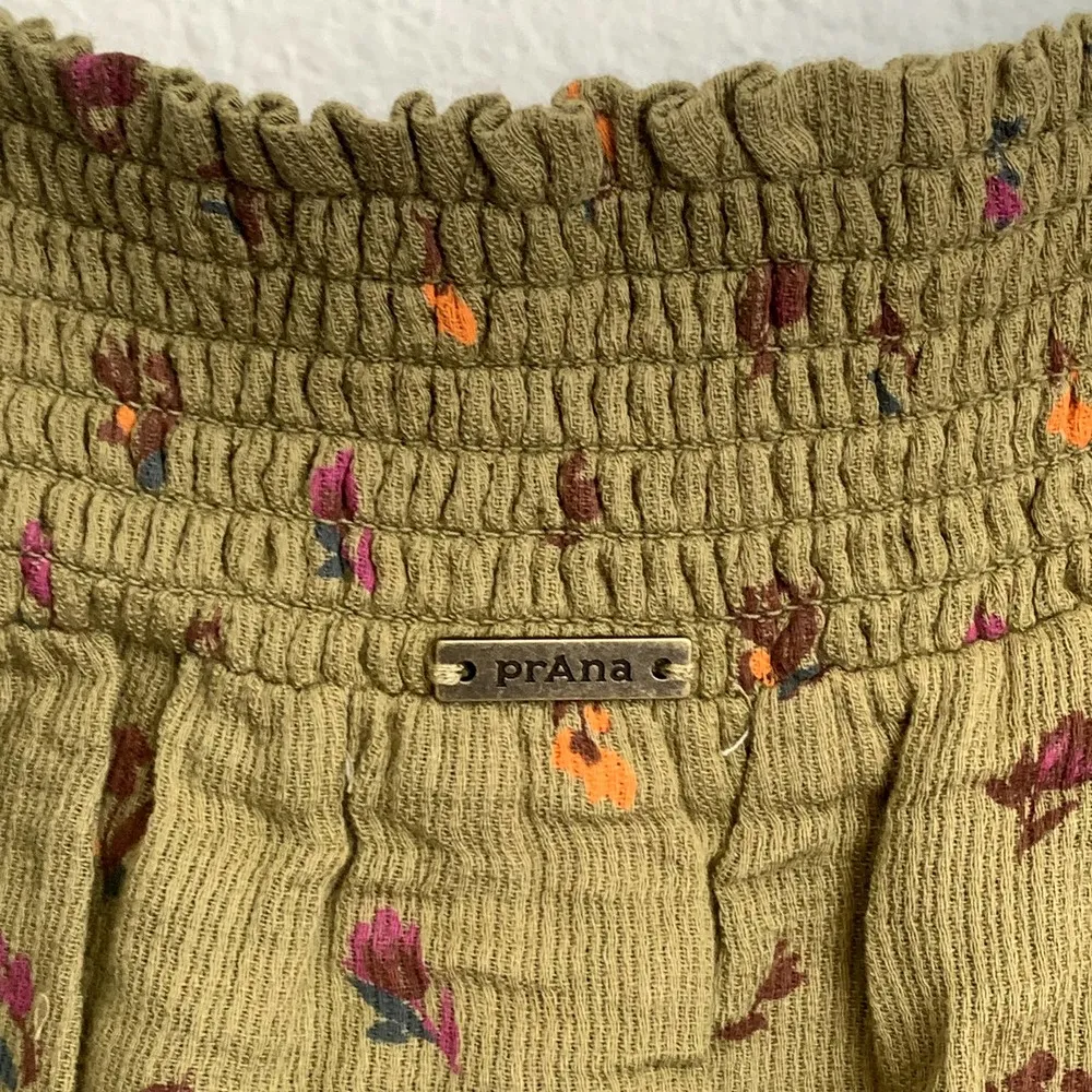 NWT Prana Little Palm Tie Cami in Sweet Grass Meadow - Image 5