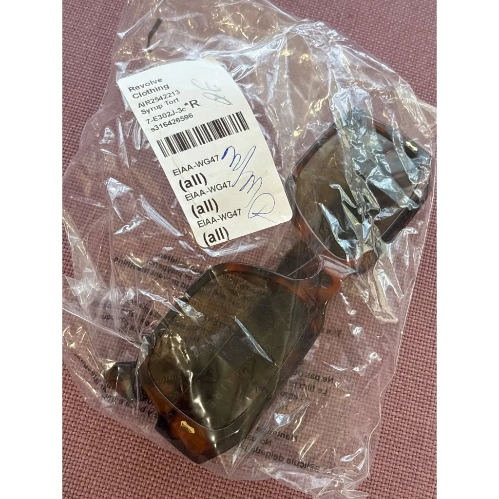 AIRE Pluto Sunglasses in Syrup Tort & Sage Tint Brown New Unisex Sunnies - Image 11