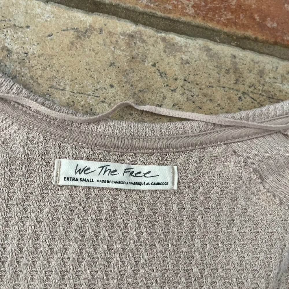 Free people WE THE FREE THERMAL WAFFLE HENLEY - Image 2