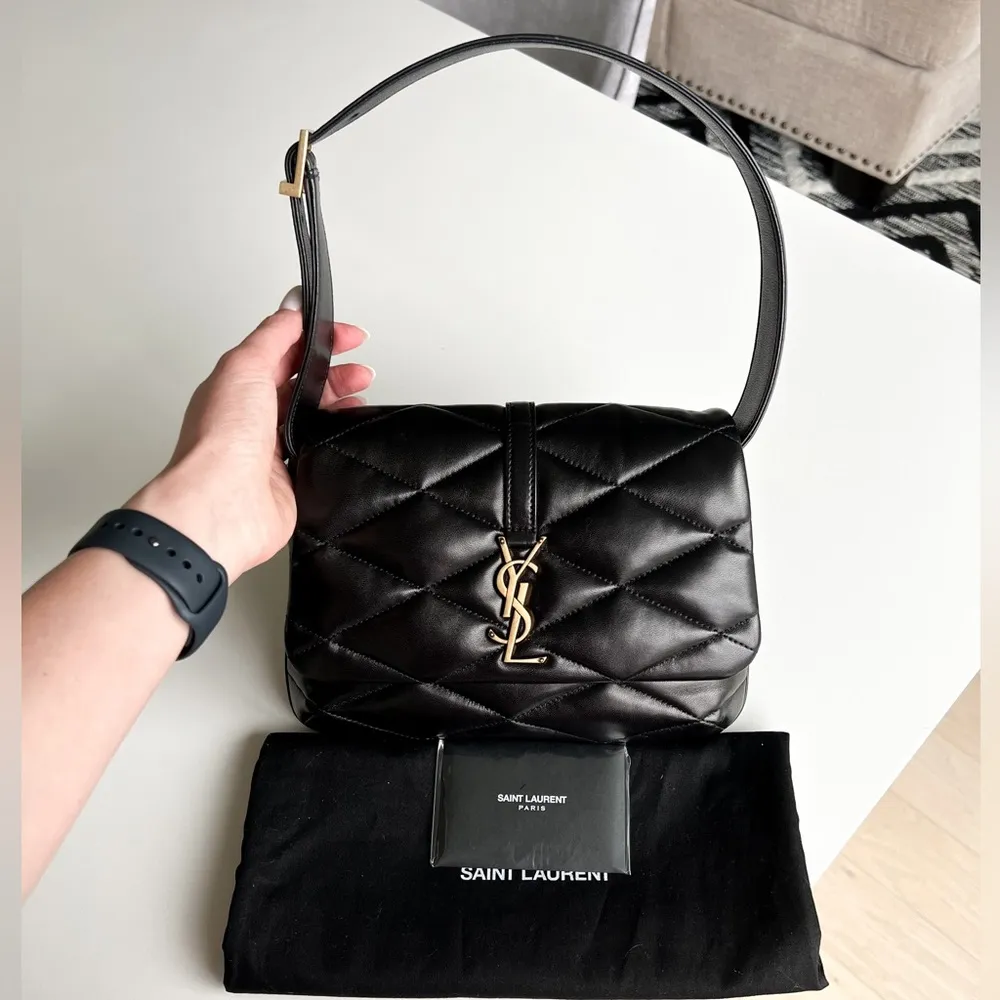 Saint Laurent YSL Le 57 Quilted Shoulder Bag - Image 2