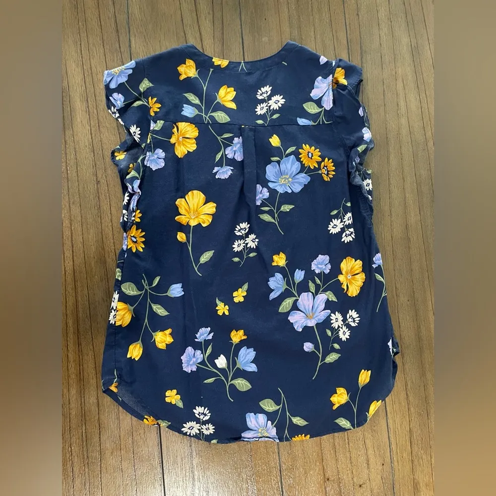 Old Navy Relaxed Split-Neck Top - Image 2