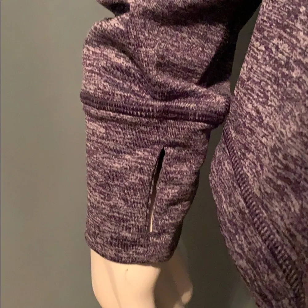 Lucy Activewear Quarterzip Longsleeve Jacket Med Blue - Image 2