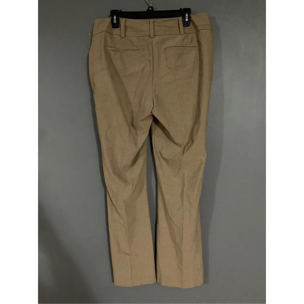 7th Avenue Design Studio Brown Stretch Dress Pants Size 14 - Image 5