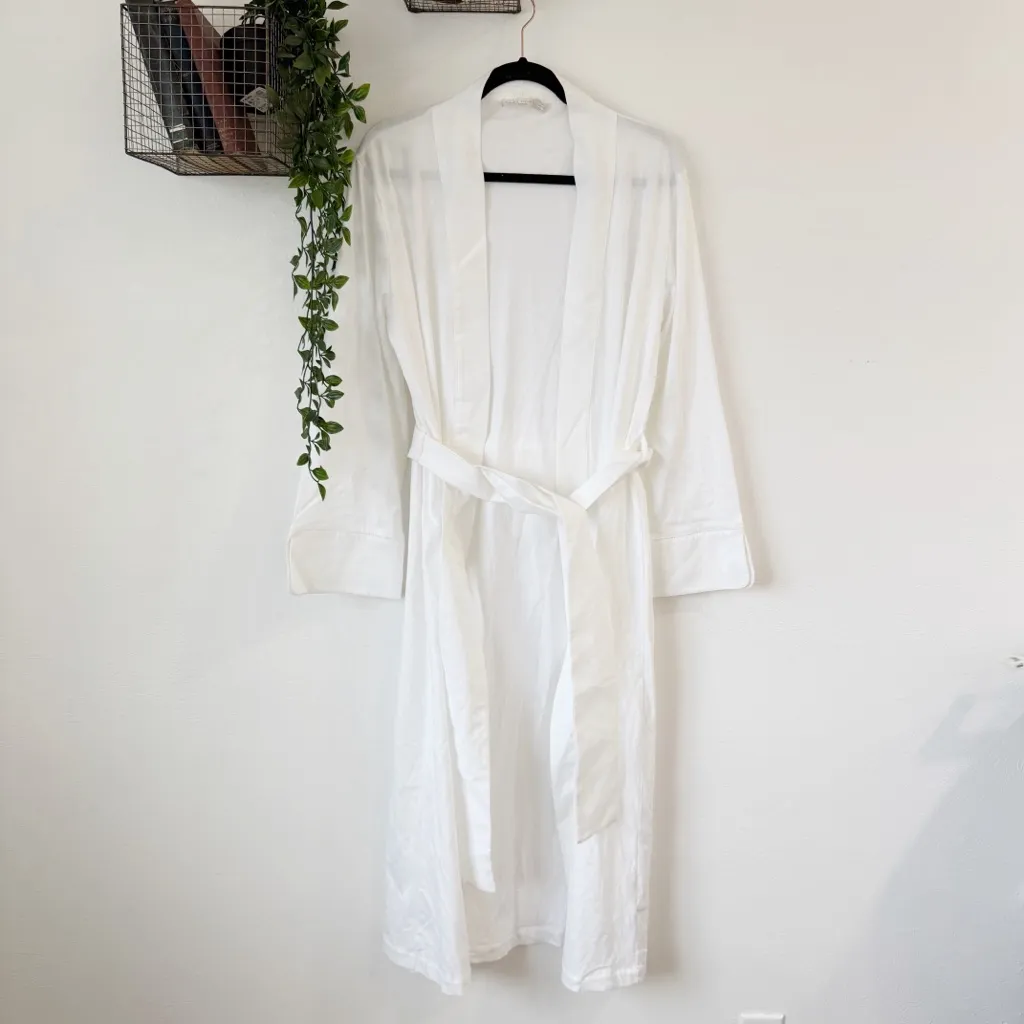 Zara Home Lightweight Cotton Robe Sz L - Image 2