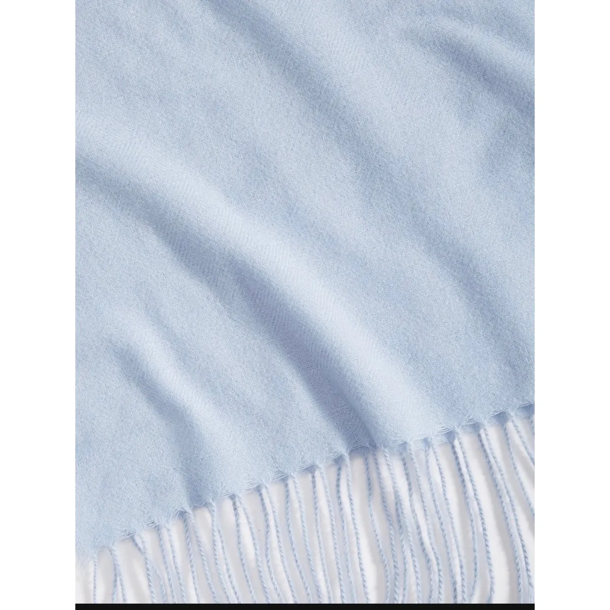 Brand New Style & Co Women's Size OS Light Blue Scarf & Wrap Fringe - Image 6