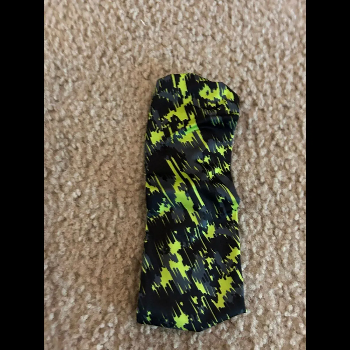 Hair head band headband sport gym workout and more Black - Image 2