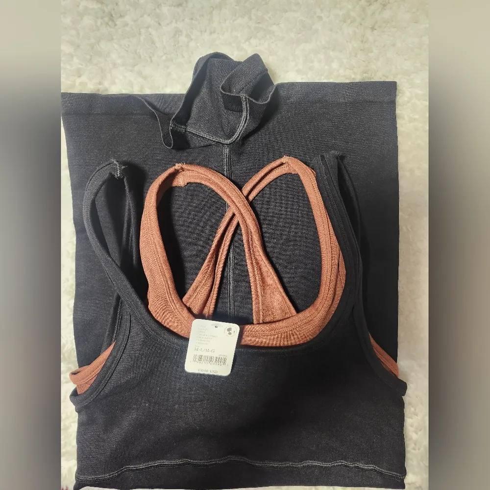 NWT Free People It Takes Two Runsie Size M/L - Image 9