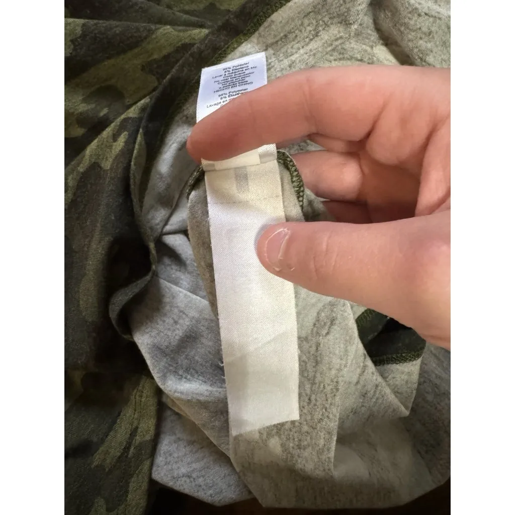 LulaRoe Women Shirt Size XL Camo Cheetah Sleeves Stretch Country Cowgirl Western - Image 11