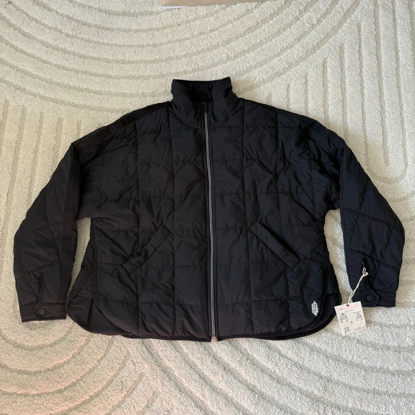 FP Movement x Hatch Pippa Packable Puffer Size Small Black - Image 5