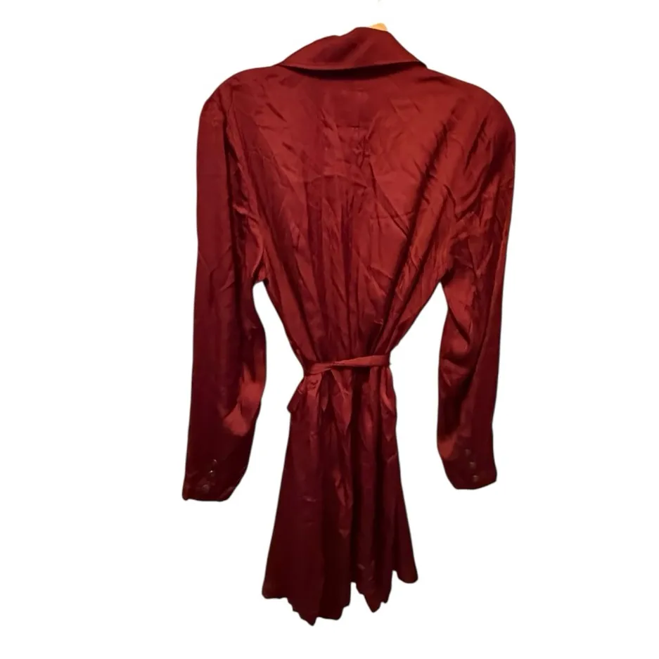Chaser  Red Belted Robe‎ nwt - Image 5