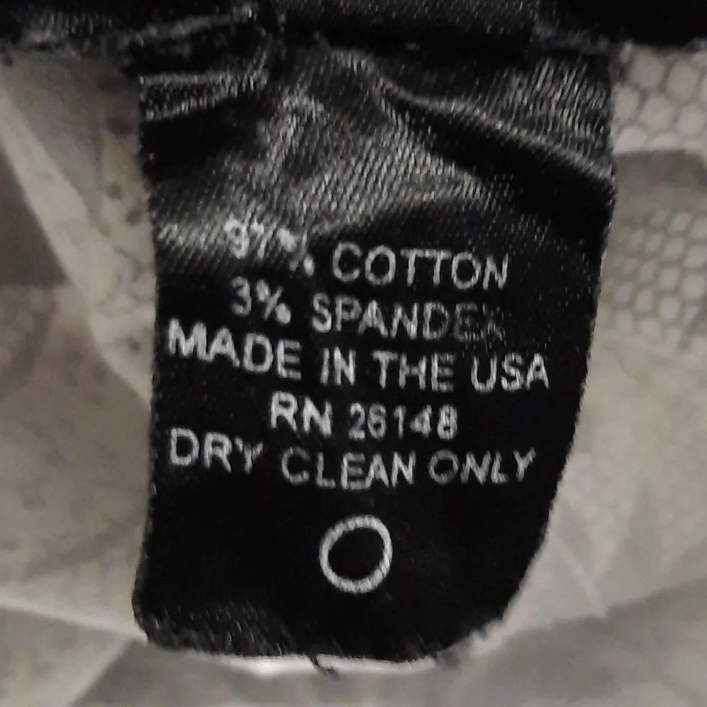 Willi Smith White and Black Stretch Pant Size 10 - Image 4