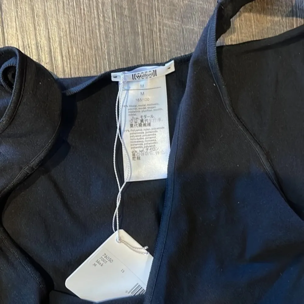 Wolf it’s seamless bodysuit snap crotch Black Size M - Image 2