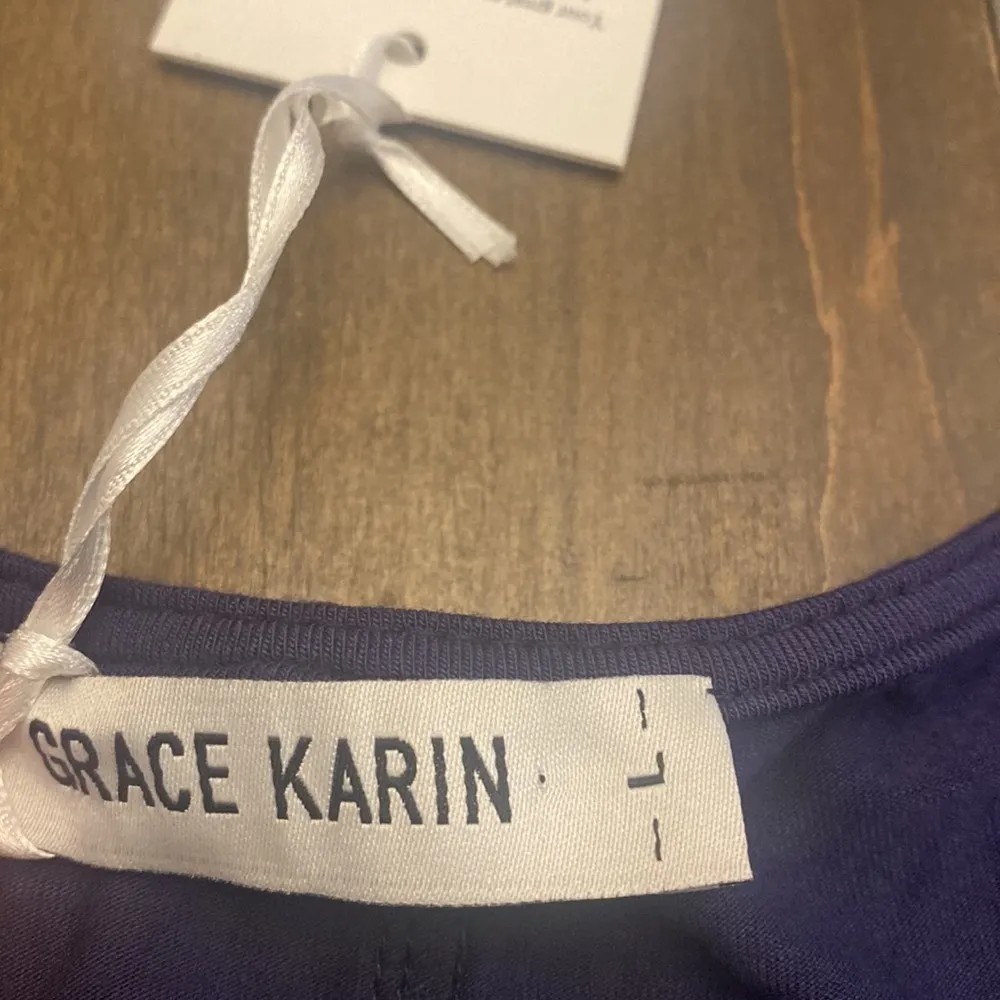 Grace Karin  flutter sleeve blouse size L‎ - Image 5