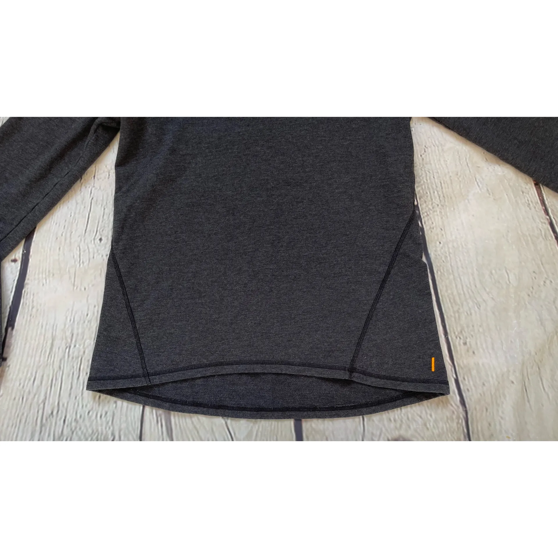 Lucy Activewear Charcoal Grey Surrender Hooded Pullover - Image 14