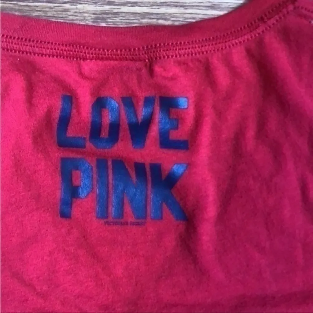 2012 MLB Victoria’s Secret PINK Red Cardinals Baseball Shirt XS - Image 6