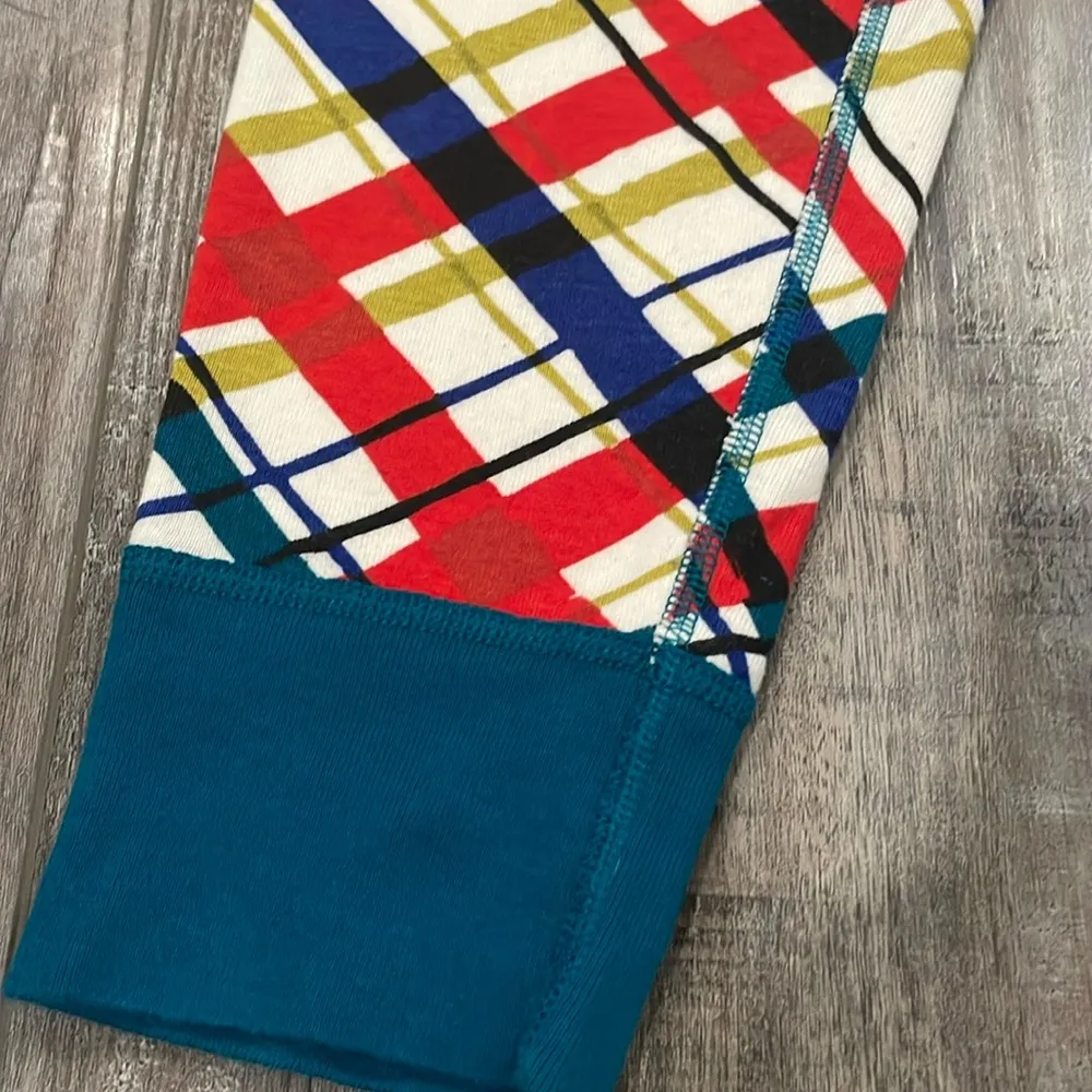 Hanna Andersson Peanuts Snoopy Adult Pajama Pants Large Blue - Image 2