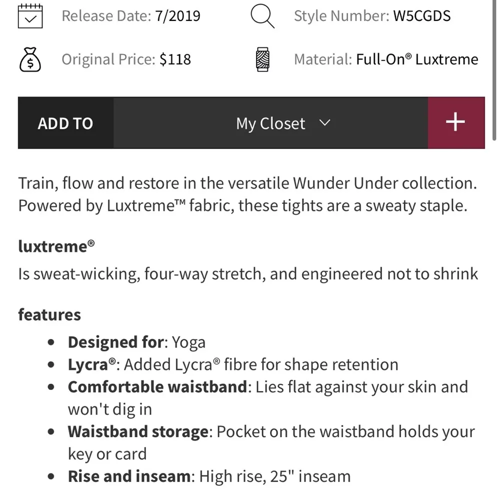 Lululemon  Set - Image 3