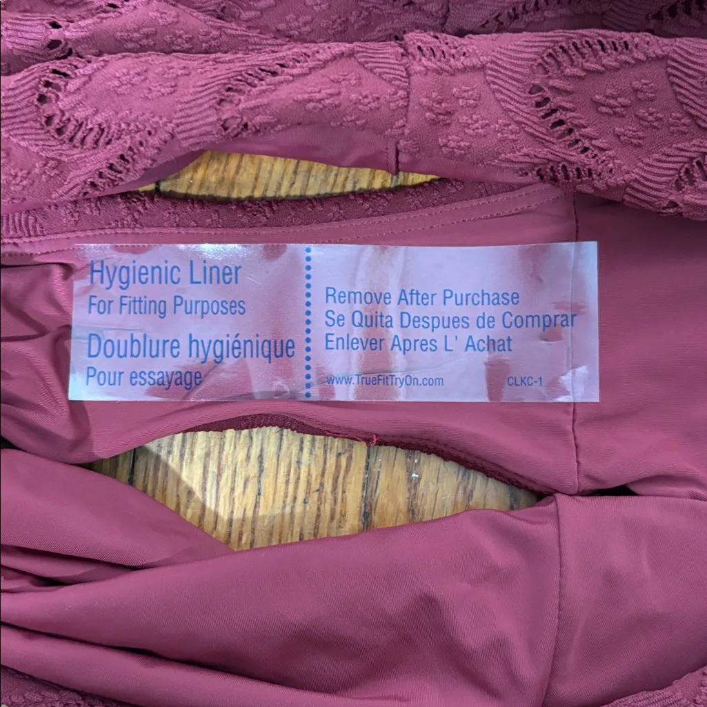 Andie Bikini Set Cabarete Top Super High Waisted Bottom Lace size Large NWT - Image 9