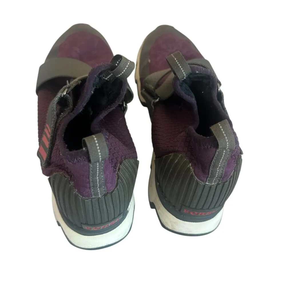 Sorel Kinetic Sneak Tennis Shoes Sneakers Hook & Loop Stretch Size 9.5 Women's - Image 6
