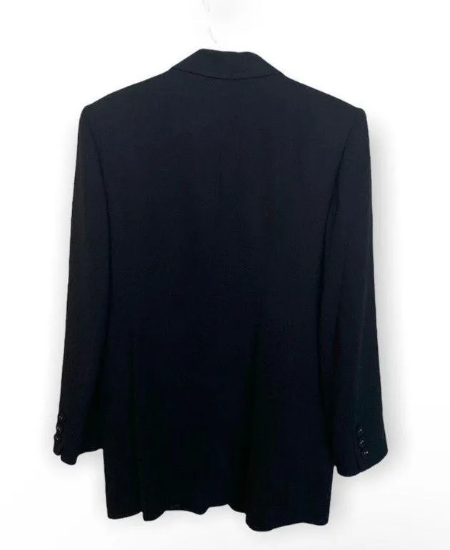 blazer / suit jacket SZ 10 in black - Image 2