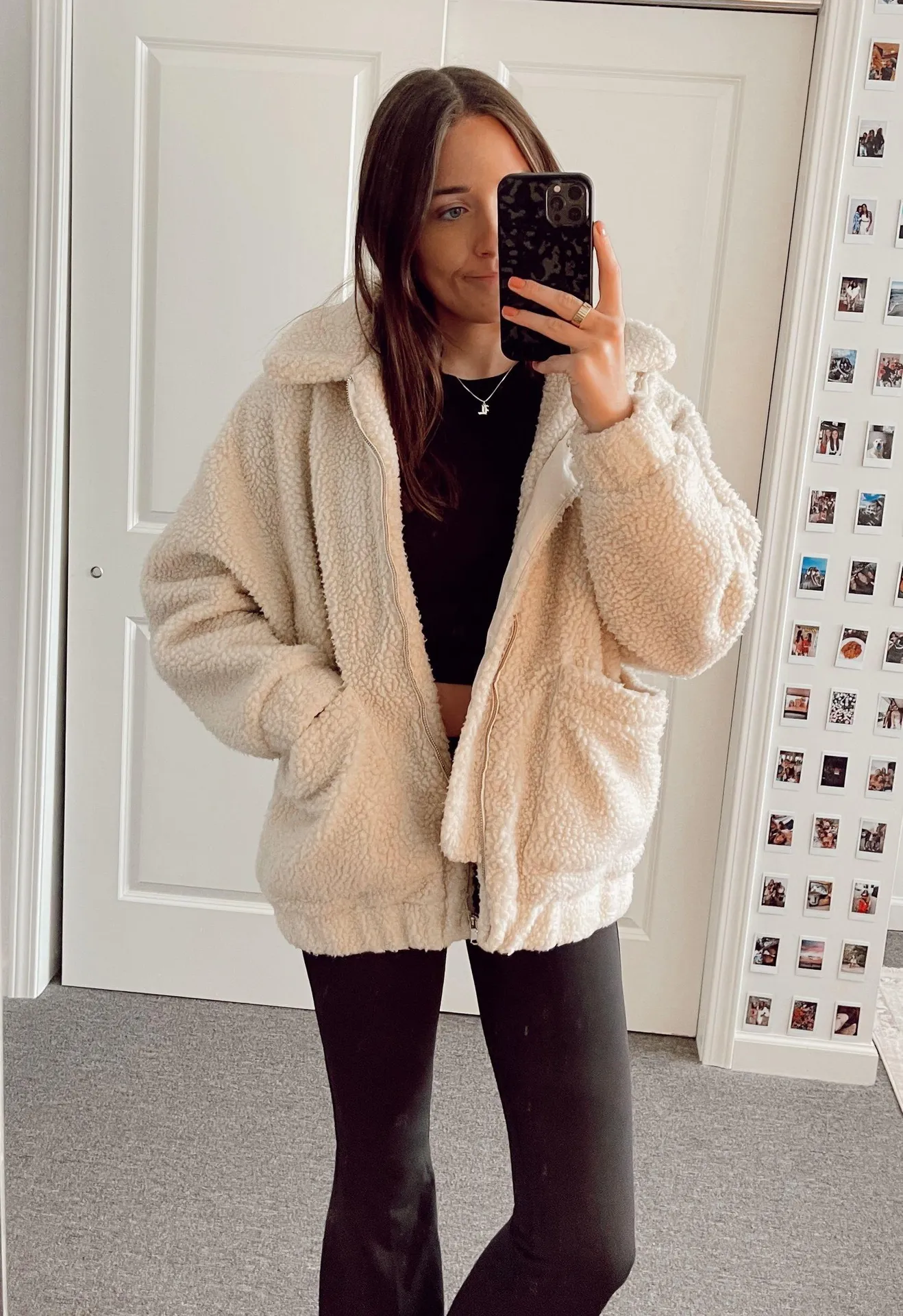 i.am.gia Cream Pixie Teddy Coat - Image 2