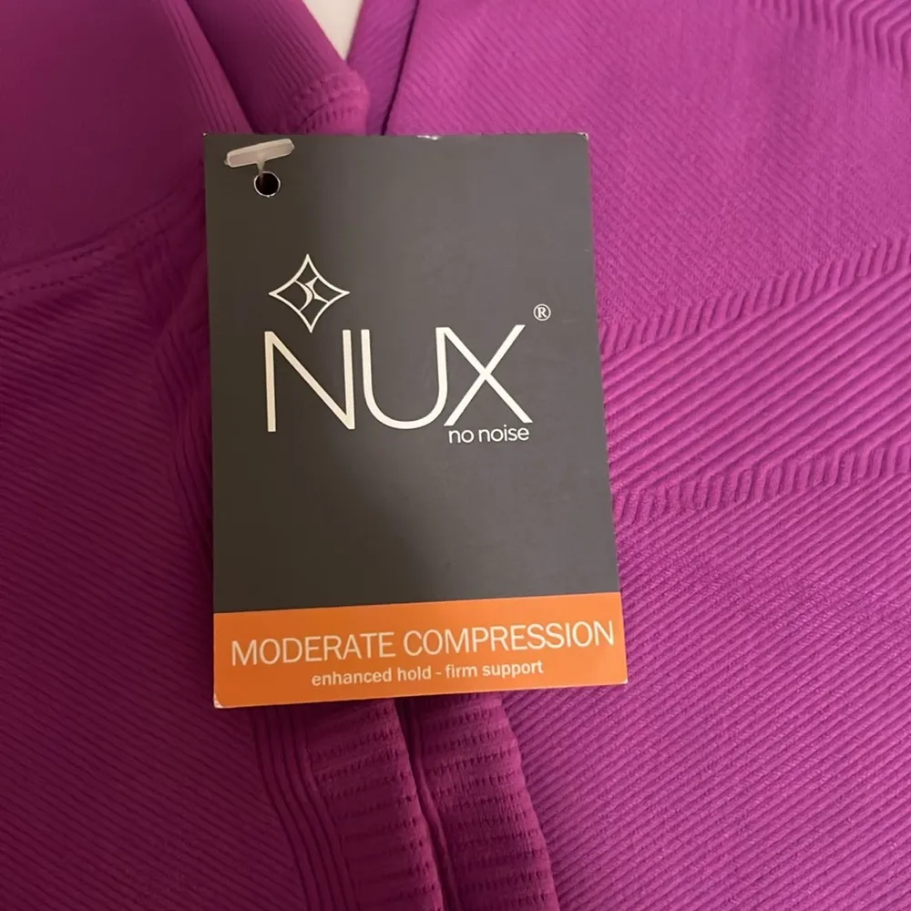 NUX Moderate Compression Leggings Pink Size M - Image 2