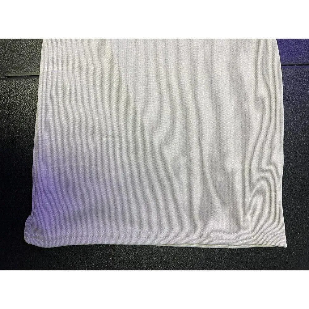 Pretty Little Thing Ribbed Bodycon Turtleneck Cutout Long Sleeve Sweater Sz 2 - Image 5