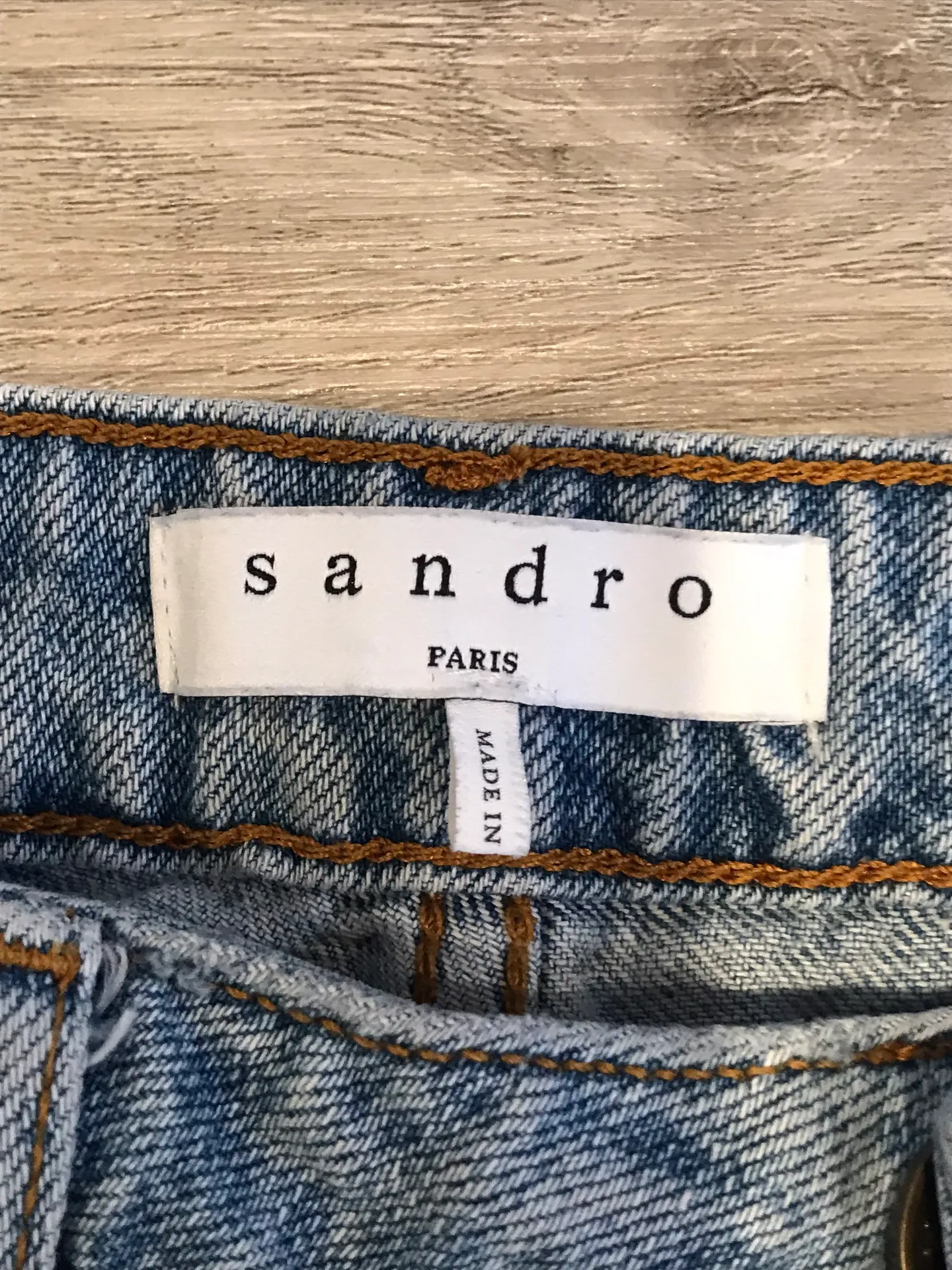 Sandro Blue Fire Jeans - Image 3