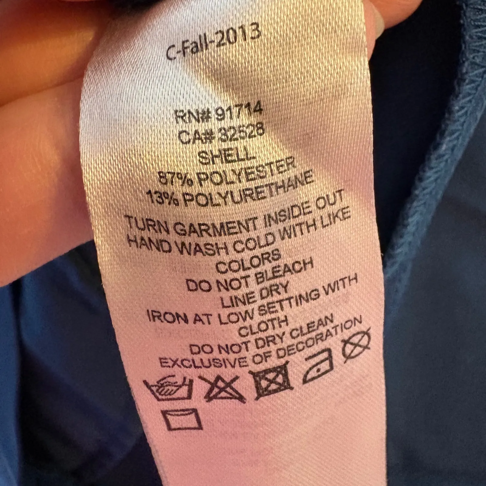 Armani Exchange Blue Studded Boat Neck Cap Sleeve Sheath Dress Size 4 - Image 7