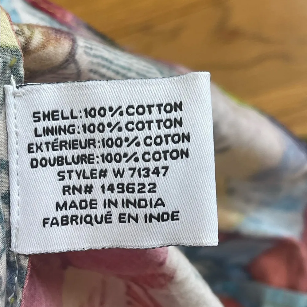 Walter Baker Kylie Dress Cotton floral colorful off shoulders puff sleeves Sz 12 - Image 13