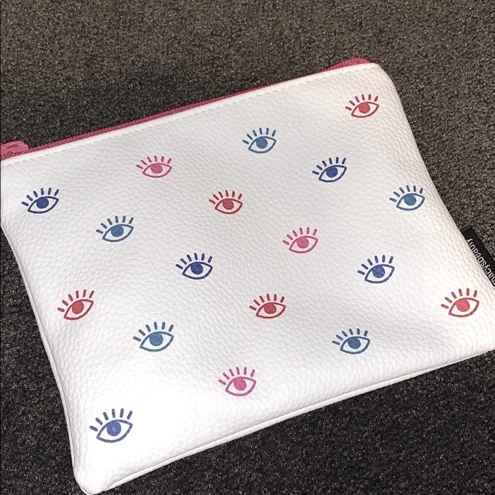 Macy’s Beauty Colorful Eye Cosmetic Bag - Image 6