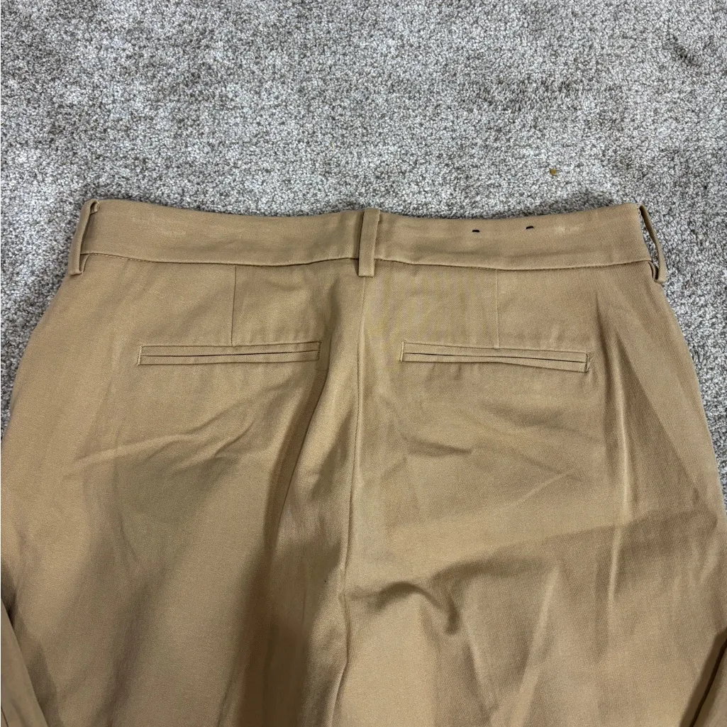 41 Hawthorn Camel Women’s 8 Cotton High Rise Straight Skinny Work Pants Tan - Image 2