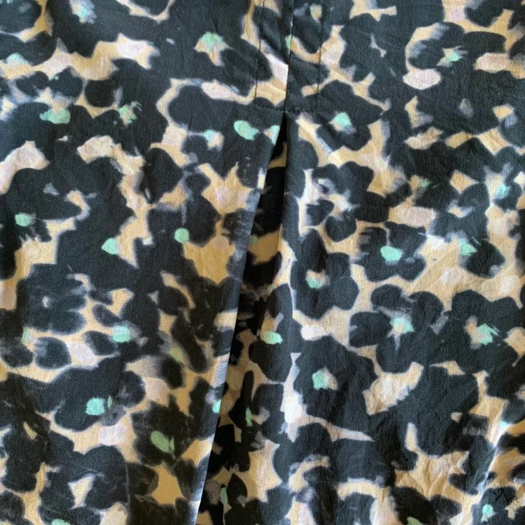 Rebecca Taylor Short Sleeve Oleander Silk Top - Image 6