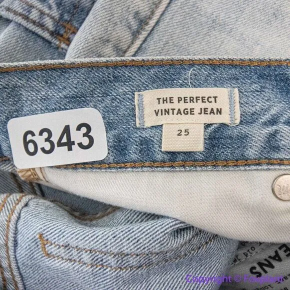 NEW Madewell The Perfect Vintage Jean in Fitzgerald Wash,‎ 25 - Image 15