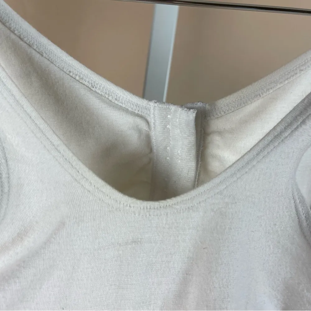 VINTAGE Hanes Sport 38A 38B 38C 90's Front Closure Sporty Bralette Wireless - Image 4