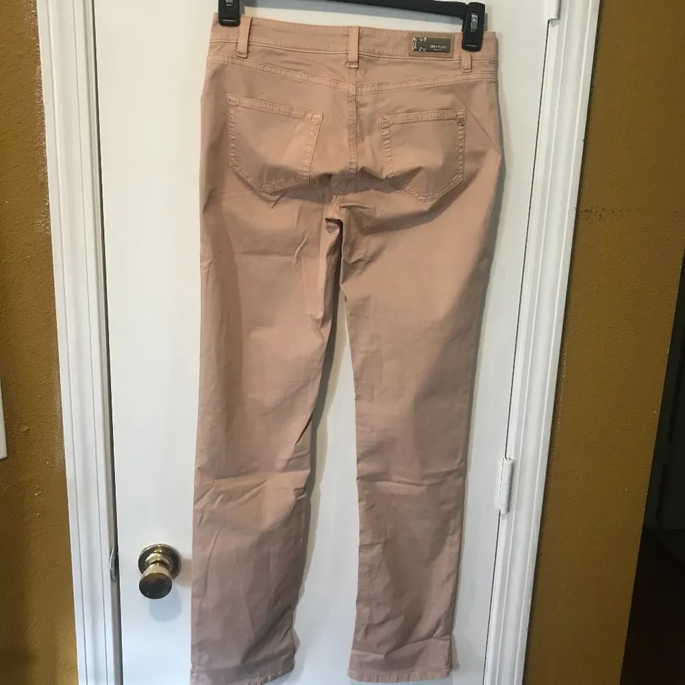 Camouflage AR & J. women's size 28 lightweight tan stretch JULIE R skinny pants - Image 4