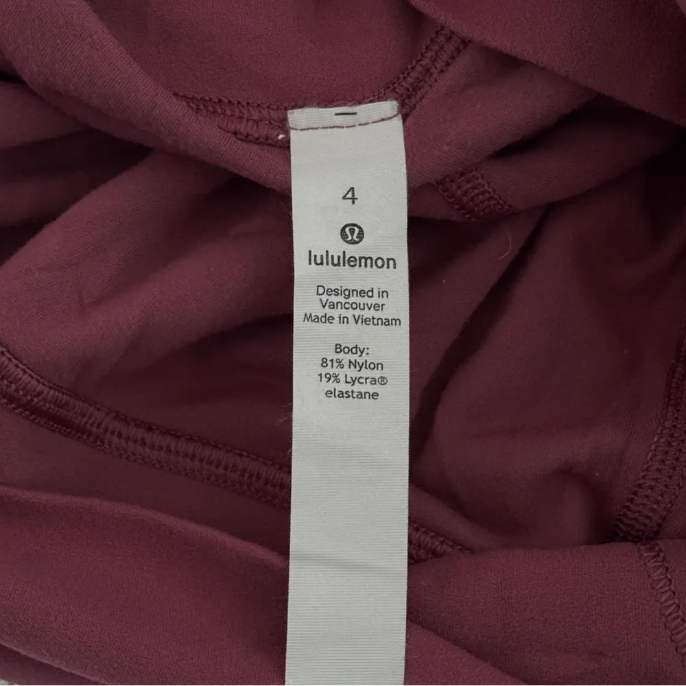 Lululemon Align Pant 28" in Chianti Size 4 Leggings High Rise - Image 4