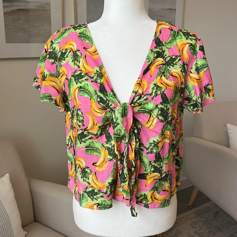 BuddyLove Banana Havana Tie Front V - Image 2