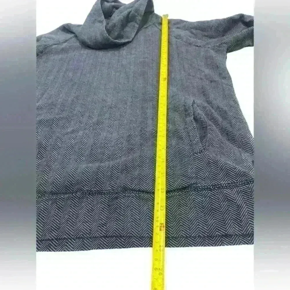 Roots Women’s Long Sleeve Cowl Neck Pullover Sweatshirt‎ Size Large - Image 7