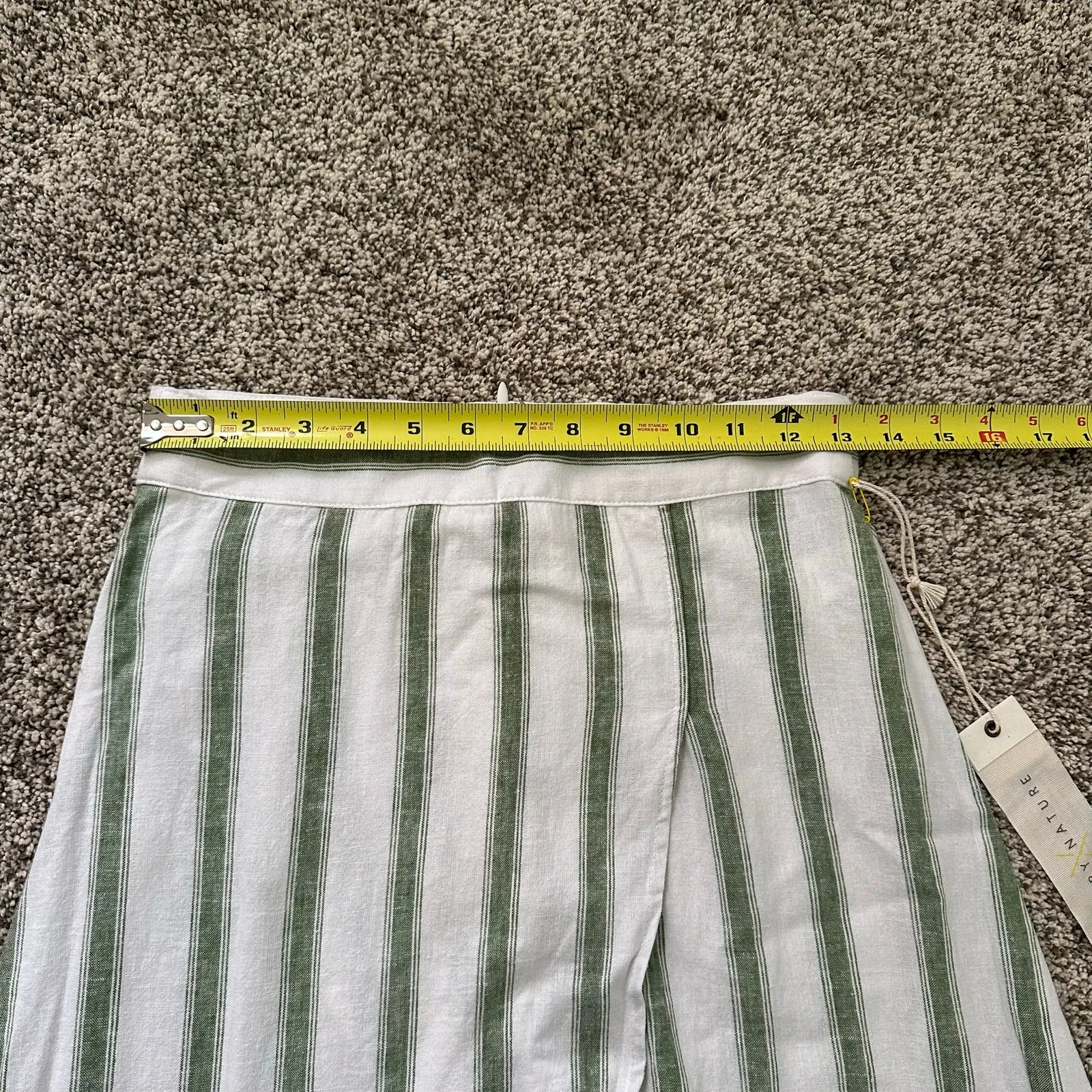 Happy x Nature white & green striped hi - Image 10