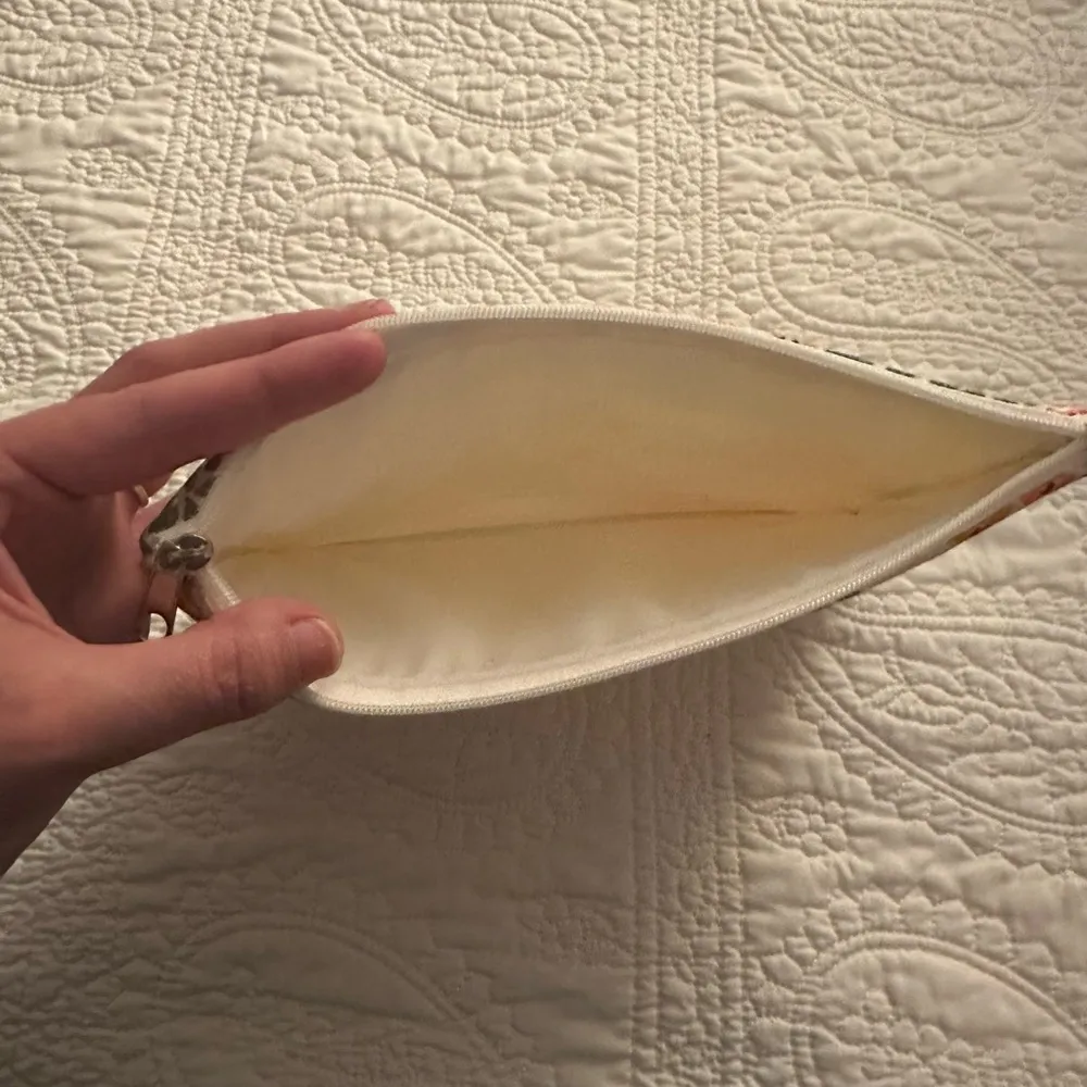 Floral Patterned Pouch Kindle Case Orange - Image 3