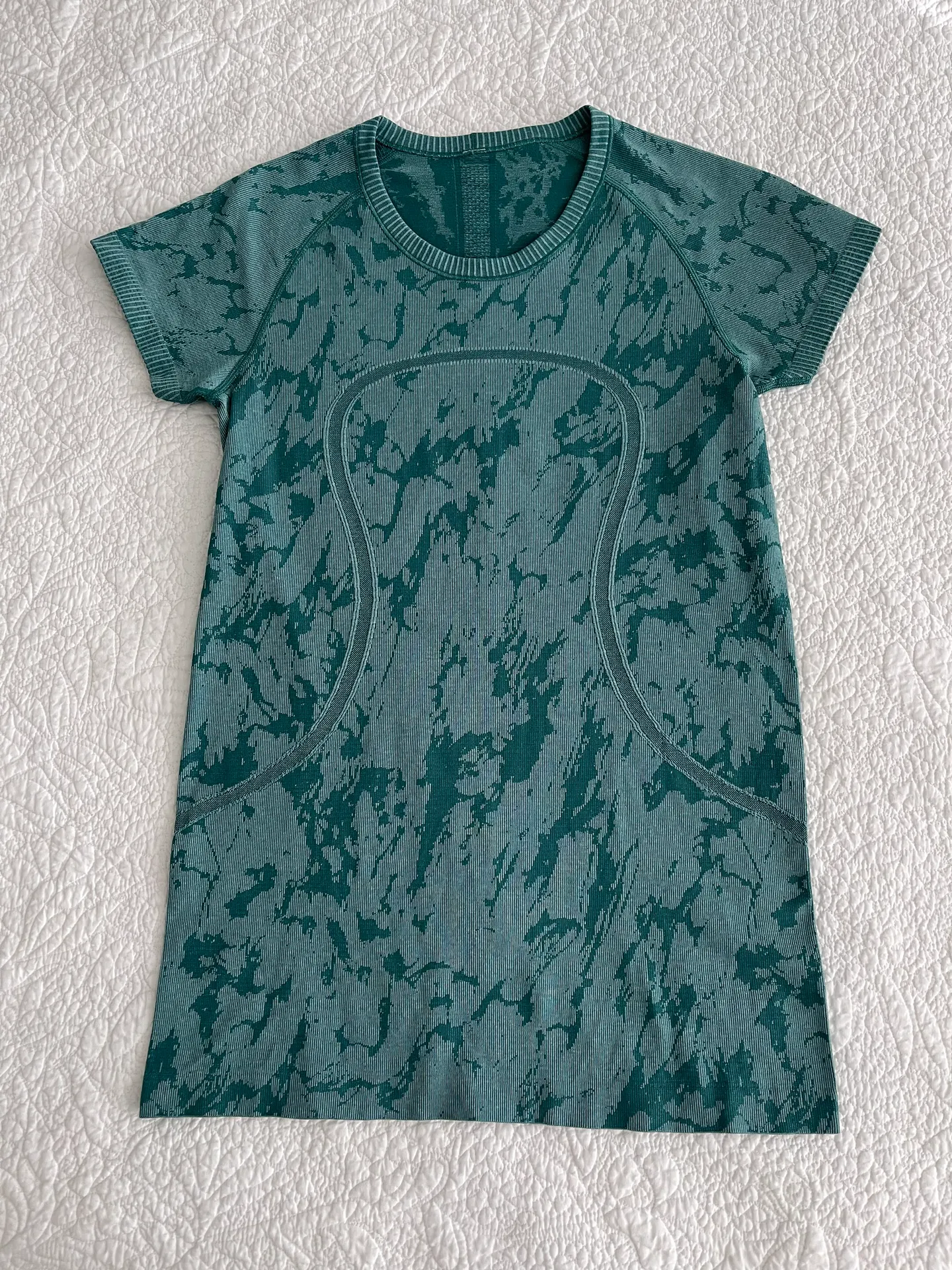 Lululemon Turquoise Swiftly Tech Shirt  - Image 7